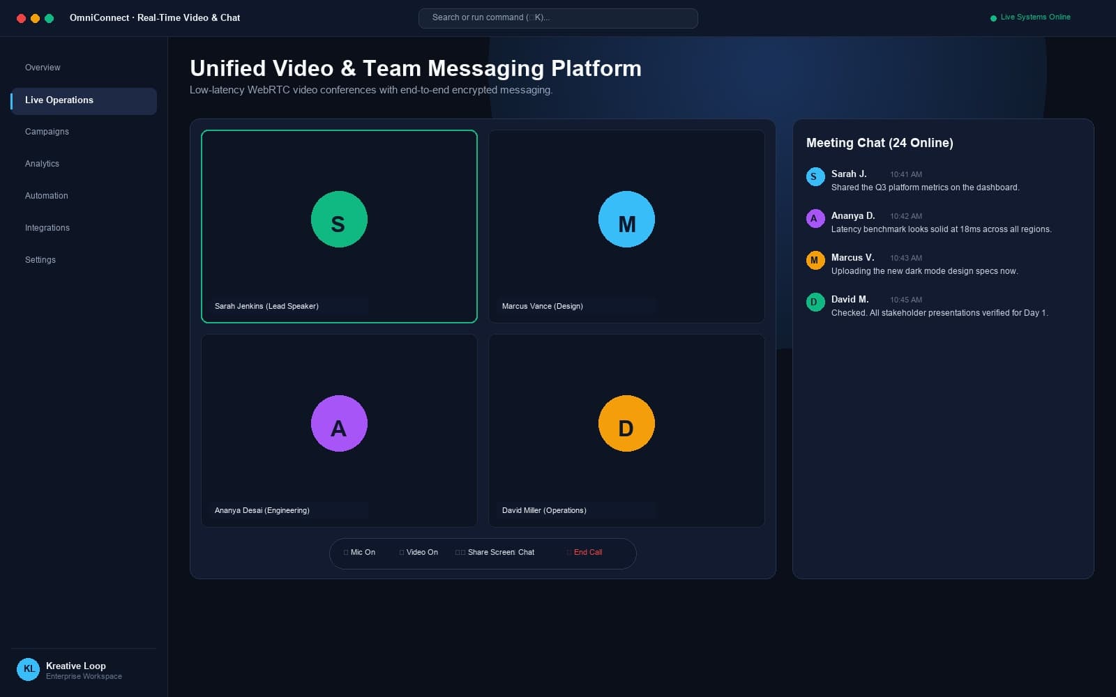 Communication Platform